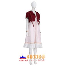 画像2: ファイナルファンタジーVII リバース エアリス・ゲインズブール Final Fantasy VII Aerith Gainsborough コスプレ衣装 コスチューム バラ売り可 abccos製 「受注生産」 (2)