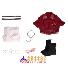 画像25: ファイナルファンタジーVII リバース エアリス・ゲインズブール Final Fantasy VII Aerith Gainsborough コスプレ衣装 コスチューム バラ売り可 abccos製 「受注生産」 (25)