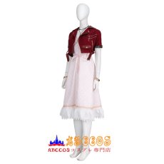 画像3: ファイナルファンタジーVII リバース エアリス・ゲインズブール Final Fantasy VII Aerith Gainsborough コスプレ衣装 コスチューム バラ売り可 abccos製 「受注生産」 (3)