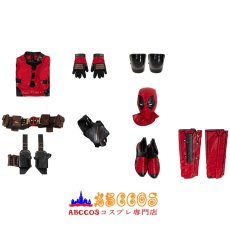 画像38: デッドプール3 Deadpool 3  ウェイド・ウィルソン / デッドプール コスプレ衣装 コスプレ靴 ブーツ付き バラ売り可 【武器無し】 abccos製 「受注生産」 (38)