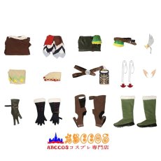 画像30: ゼルダの伝説 ブレス オブ ザ ワイルド The Legend of Zelda: Breath of the Wild リトの羽毛服うもうふく ゼルダリットセット コスプレ衣装 abccos製 「受注生産」 (30)
