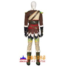 画像4: ゼルダの伝説 ブレス オブ ザ ワイルド The Legend of Zelda: Breath of the Wild リトの羽毛服うもうふく ゼルダリットセット コスプレ衣装 abccos製 「受注生産」 (4)