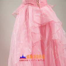 画像16: ウィキッド ふたりの魔女 madame morrible ガリンダ・アップランド/グリンダ（Galinda Upland/Glinda）ピンクのウェディングドレス コスプレ衣装 abccos製 「受注生産」 (16)
