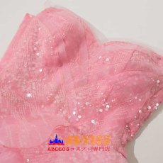 画像18: ウィキッド ふたりの魔女 madame morrible ガリンダ・アップランド/グリンダ（Galinda Upland/Glinda）ピンクのウェディングドレス コスプレ衣装 abccos製 「受注生産」 (18)