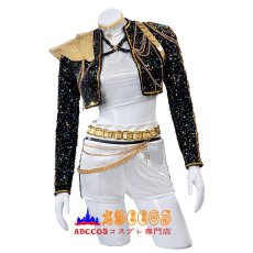 画像1: KPOPガールズ! デーモン・ハンターズ（KPop Demon Hunters）ルミ Rumi コスプレ衣装 abccos製 「受注生産」 (1)