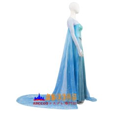 画像2: アナと雪の女王 エルサのサプライズ Frozen Fever エルサ Elsa コスプレ衣装 abccos製 「受注生産」 (2)