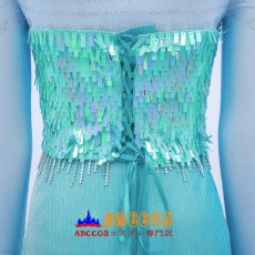 画像7: アナと雪の女王 エルサのサプライズ Frozen Fever エルサ Elsa コスプレ衣装 abccos製 「受注生産」 (7)