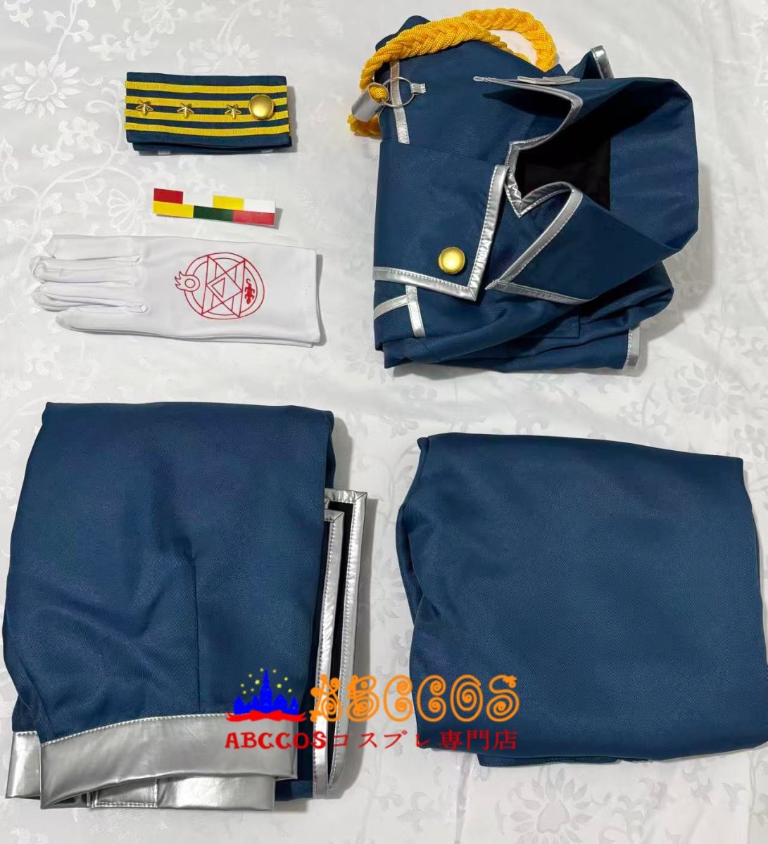 画像8: 鋼の錬金術師』（はがねのれんきんじゅつし）ロイ・マスタング Roy Mustang オーダーメイド可能 コスプレ衣装 abccos製 「受注生産」 (8)