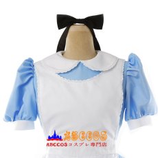 画像4: 不思議の国のアリス（ふしぎのくにのアリス）Alice's Adventures in Wonderland アリス（Alice）ロング丈/ ショート丈 コスプレ衣装 オーダーメイド可能 abccos製 「受注生産」 (4)