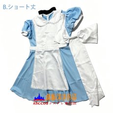 画像6: 不思議の国のアリス（ふしぎのくにのアリス）Alice's Adventures in Wonderland アリス（Alice）ロング丈/ ショート丈 コスプレ衣装 オーダーメイド可能 abccos製 「受注生産」 (6)