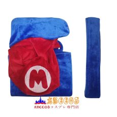 画像8: スーパーマリオ Super Mario  フランネル レッド イエロー グリーン パジャマ コスプレ衣装 abccos製 「受注生産」 (8)