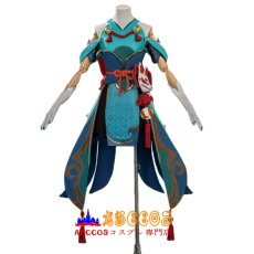 画像1: Overwatch 2 OW Kiriko オーバーウォッチ 霧子 コガネコ 稲荷の御狐（スキン）コスチューム コスプレ衣装 abccos製 「受注生産」 (1)