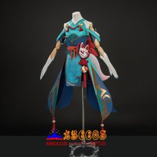 画像3: Overwatch 2 OW Kiriko オーバーウォッチ 霧子 コガネコ 稲荷の御狐（スキン）コスチューム コスプレ衣装 abccos製 「受注生産」 (3)