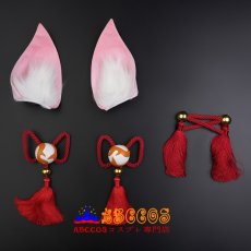 画像36: Overwatch 2 OW Kiriko オーバーウォッチ 霧子 コガネコ 稲荷の御狐（スキン）コスチューム コスプレ衣装 abccos製 「受注生産」 (36)