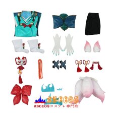 画像40: Overwatch 2 OW Kiriko オーバーウォッチ 霧子 コガネコ 稲荷の御狐（スキン）コスチューム コスプレ衣装 abccos製 「受注生産」 (40)