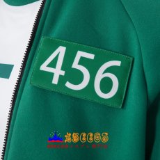 画像11: イカゲーム Squid Game 上下セット ジャージ 番号456運動服 コスプレ衣装 abccos製 「受注生産」 (11)