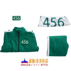 画像16: イカゲーム Squid Game 上下セット ジャージ 番号456運動服 コスプレ衣装 abccos製 「受注生産」 (16)