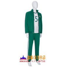 画像2: イカゲーム Squid Game 上下セット ジャージ 番号456運動服 コスプレ衣装 abccos製 「受注生産」 (2)