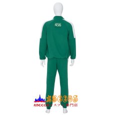 画像4: イカゲーム Squid Game 上下セット ジャージ 番号456運動服 コスプレ衣装 abccos製 「受注生産」 (4)