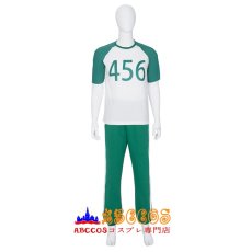 画像5: イカゲーム Squid Game 上下セット ジャージ 番号456運動服 コスプレ衣装 abccos製 「受注生産」 (5)