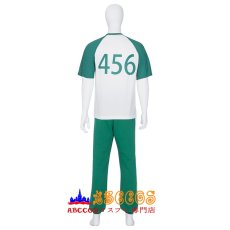 画像6: イカゲーム Squid Game 上下セット ジャージ 番号456運動服 コスプレ衣装 abccos製 「受注生産」 (6)