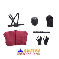 画像22: イカゲーム Squid Game 警備員 コスプレ衣装 abccos製 「受注生産」 (22)