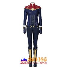 画像1: Captain Marvel キャプテン・マーベル コスプレ衣装 コスプレ靴 ブーツ付き バラ売り可 abccos製 「受注生産」 (1)