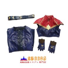 画像30: Captain Marvel キャプテン・マーベル コスプレ衣装 コスプレ靴 ブーツ付き バラ売り可 abccos製 「受注生産」 (30)