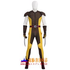 画像1: デッドプール3 Deadpool 3 ウルヴァリン Wolverine ブラウン バトルスーツ コスプレ衣装 abccos製 「受注生産」 (1)