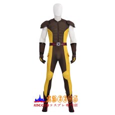画像2: デッドプール3 Deadpool 3 ウルヴァリン Wolverine ブラウン バトルスーツ コスプレ衣装 abccos製 「受注生産」 (2)