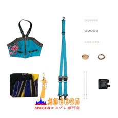 画像41: KPOPガールズ! デーモン・ハンターズ(KPop Demon Hunters) Zoey コスプレ衣装 オーダーメイド可能 【アップグレード版】abccos製 「受注生産」 (41)