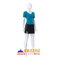 画像6: One Piece Season 2 ワンピースシーズン2 ナミ Nami 純青の半袖シャツ コスプレ衣装 オーダーメイド可能 abccos製 「受注生産」 (6)