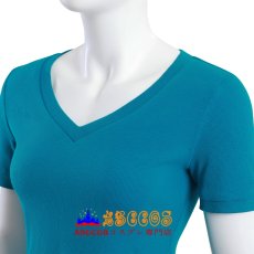 画像8: One Piece Season 2 ワンピースシーズン2 ナミ Nami 純青の半袖シャツ コスプレ衣装 オーダーメイド可能 abccos製 「受注生産」 (8)