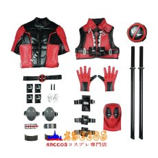 画像32: Marvel Rivals マーベル・ライバルズ ウェイド・ウィルソン / デッドプール コスプレ衣装 コスプレ靴 ブーツ付き 【武器無し】 abccos製 「受注生産」 (32)
