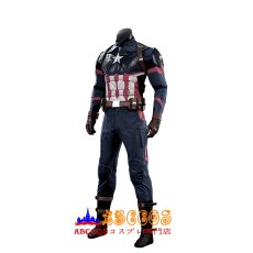 画像4: アベンジャーズ4 エンドゲーム キャプテン・アメリカ スティーブ・ロジャース　コスプレ衣装【改良版】 abccos製 「受注生産」 (4)