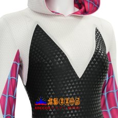 画像10: スパイダーマン:アクロス・ザ・スパイダーバース Spider-Man: Across the Spider-Verse グウェン・ステイシー / スパイダーグウェン（Spider-Gwen）つなぎ服 コスプレ靴 コスプレ衣装 abccos製 「受注生産」 (10)