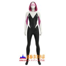 画像5: スパイダーマン:アクロス・ザ・スパイダーバース Spider-Man: Across the Spider-Verse グウェン・ステイシー / スパイダーグウェン（Spider-Gwen）つなぎ服 コスプレ靴 コスプレ衣装 abccos製 「受注生産」 (5)