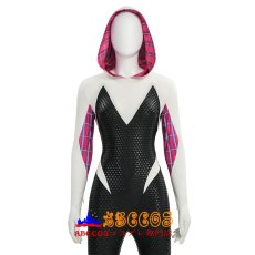 画像8: スパイダーマン:アクロス・ザ・スパイダーバース Spider-Man: Across the Spider-Verse グウェン・ステイシー / スパイダーグウェン（Spider-Gwen）つなぎ服 コスプレ靴 コスプレ衣装 abccos製 「受注生産」 (8)