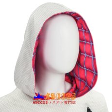 画像9: スパイダーマン:アクロス・ザ・スパイダーバース Spider-Man: Across the Spider-Verse グウェン・ステイシー / スパイダーグウェン（Spider-Gwen）つなぎ服 コスプレ靴 コスプレ衣装 abccos製 「受注生産」 (9)