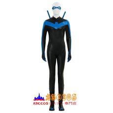画像1: ナイトウィング Nightwing コミック版 スーツ（ブルーバージョン2）コスプレ衣装 オーダーメイド可能 abccos製 「受注生産」 (1)