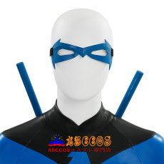 画像6: ナイトウィング Nightwing コミック版 スーツ（ブルーバージョン2）コスプレ衣装 オーダーメイド可能 abccos製 「受注生産」 (6)