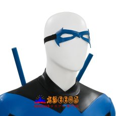 画像8: ナイトウィング Nightwing コミック版 スーツ（ブルーバージョン2）コスプレ衣装 オーダーメイド可能 abccos製 「受注生産」 (8)