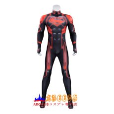 画像1: ニュー 52 スーパーボーイ コナー・ケント 全身一体タイツ コスプレ衣装 abccos製 「受注生産」 (1)