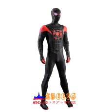 画像2: スパイダーマン:アクロス・ザ・スパイダーバース（Spider-Man: Across the Spider-Verse）マイルズ・モラレス Miles Morales コスプレ衣装 abccos製 「受注生産」 (2)