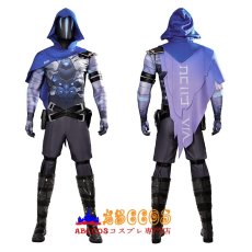 画像2: VALORANT ヴァロラント Omen オーメン 風 コスチューム コスプレ衣装 コスプレ靴 abccos製 「受注生産」 (2)
