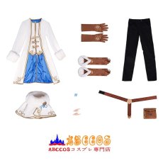 画像9: ゼルダの伝説 ゼルダ ゼルダ無双 厄災の黙示録 冬服風 コスプレ衣装 abccos製 「受注生産」 (9)