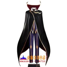 画像1: コードギアス 反逆のルルーシュ 黒の骑士団 ZERO ルルーシュ コスプレ衣装 abccos製 「受注生産」 (1)