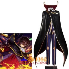 画像5: コードギアス 反逆のルルーシュ 黒の骑士団 ZERO ルルーシュ コスプレ衣装 abccos製 「受注生産」 (5)
