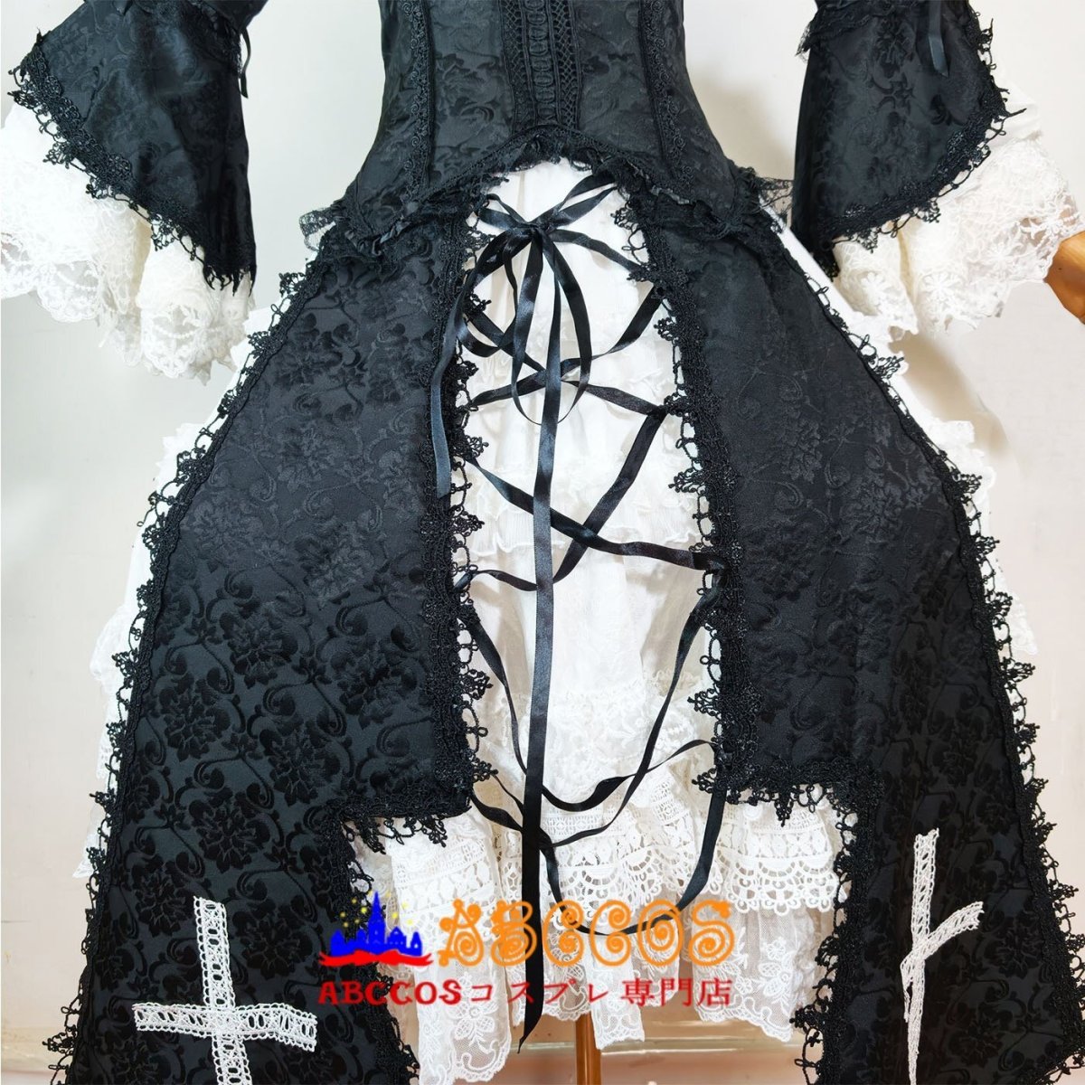 画像10: ローゼンメイデン Rozen Maiden 水銀燈（すいぎんとう）コスプレ衣装 abccos製 「受注生産」 (10)