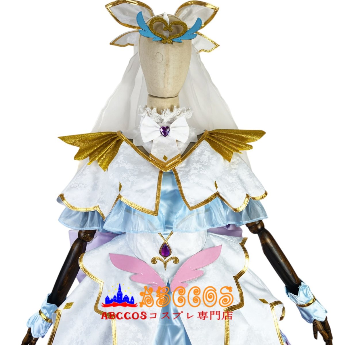 画像7: 名探偵プリキュア！Star Detective Precure! 森亜るるか コスプレ衣装 abccos製 「受注生産」 (7)